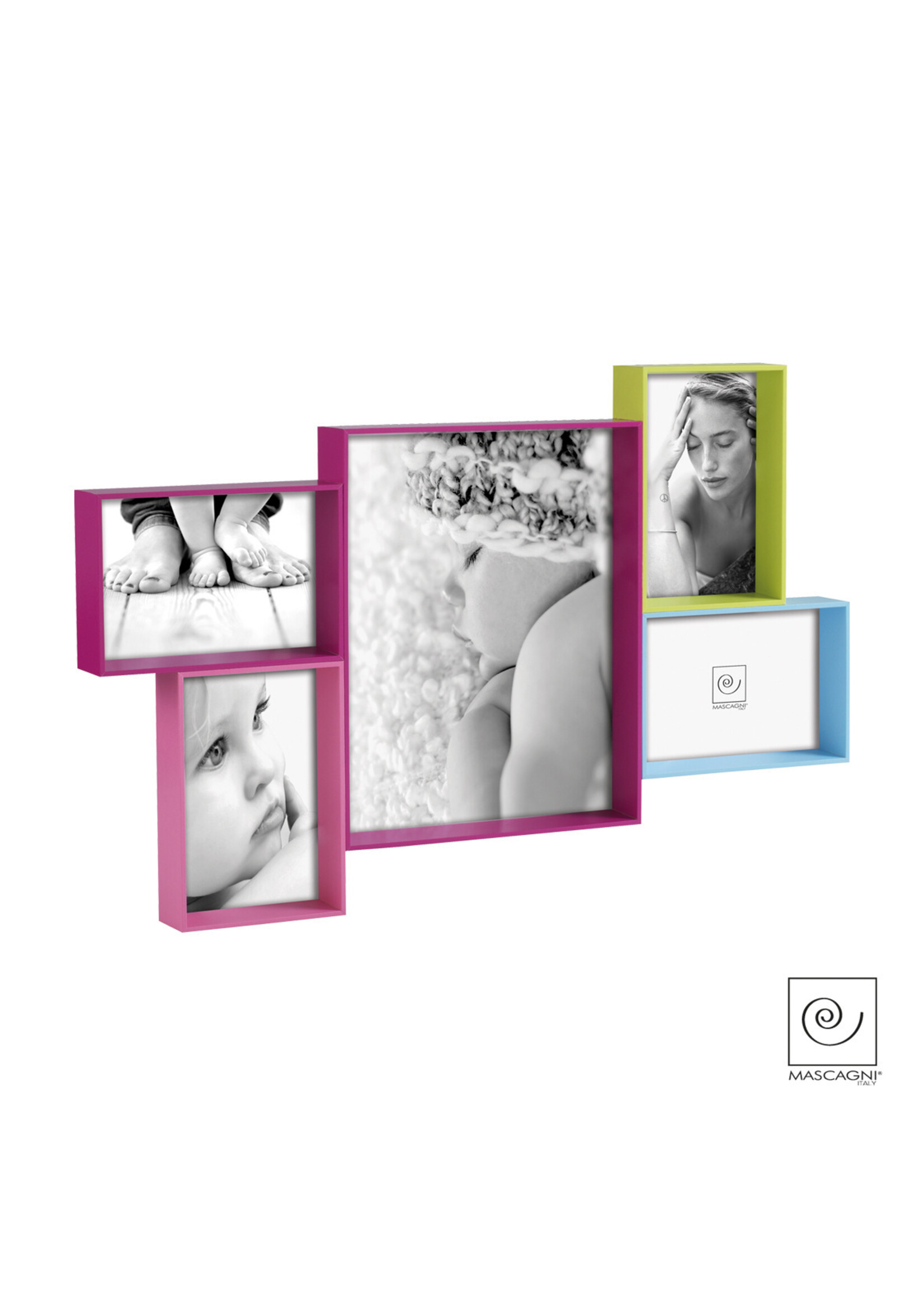 Art Mascagni A874 MULTIPLE FRAME 5 PHOTOS