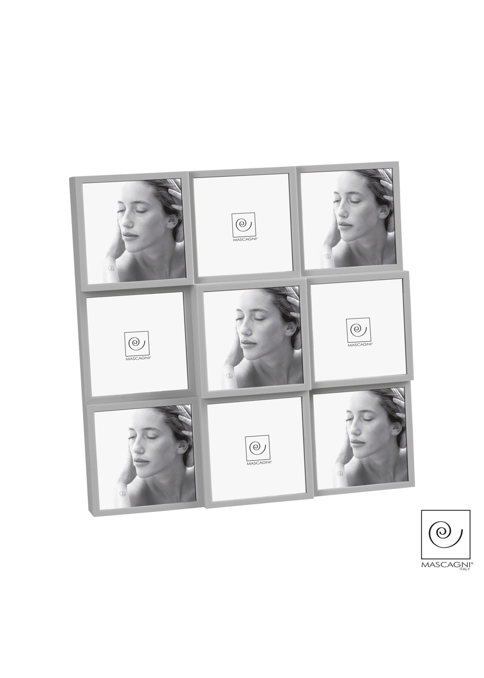 Art Mascagni A907 MULTIPLE FRAME 9 PHOTOS COL.GREY