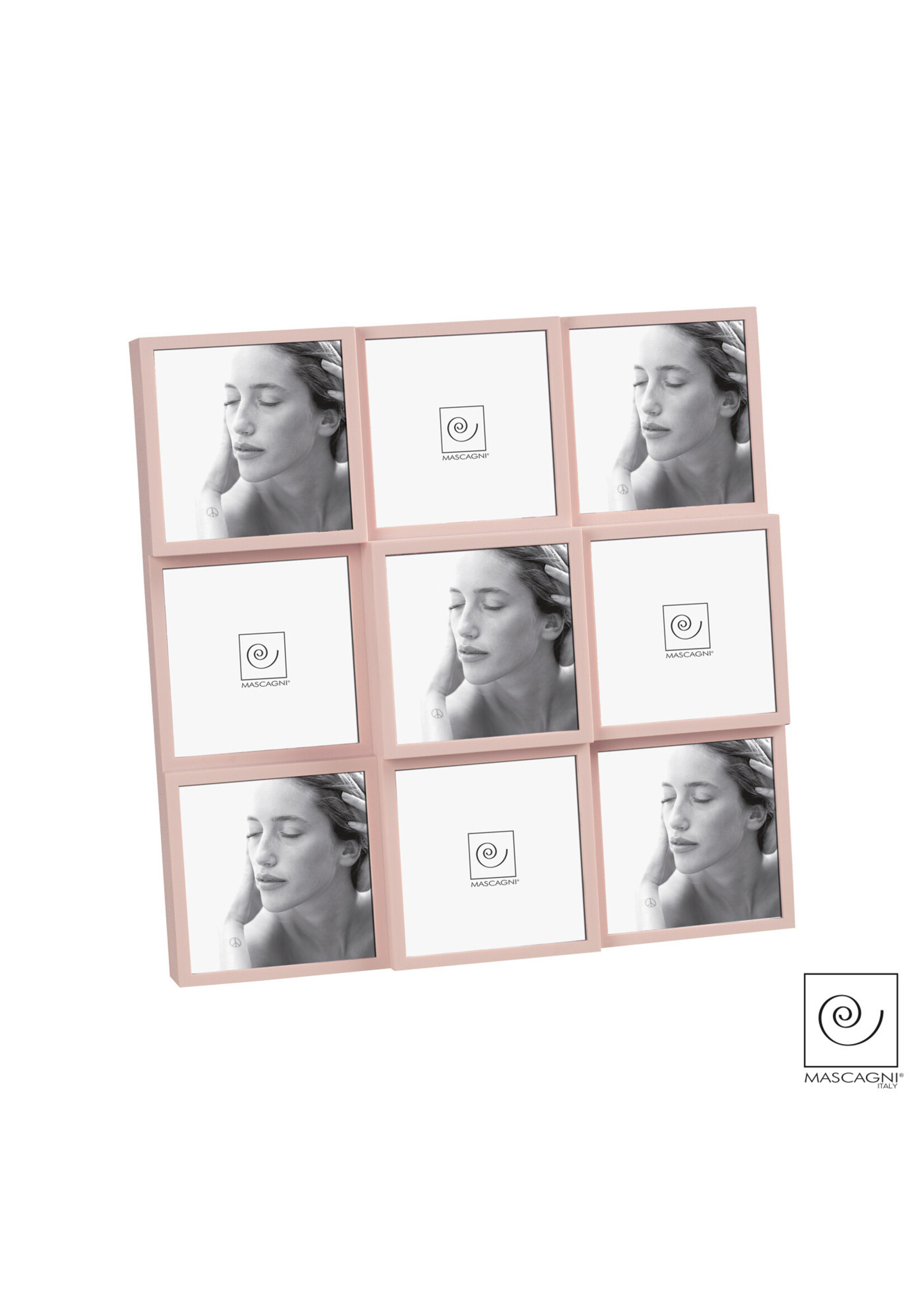 Art Mascagni A907 MULTIPLE FRAME 9 PHOTOS COL.PINK