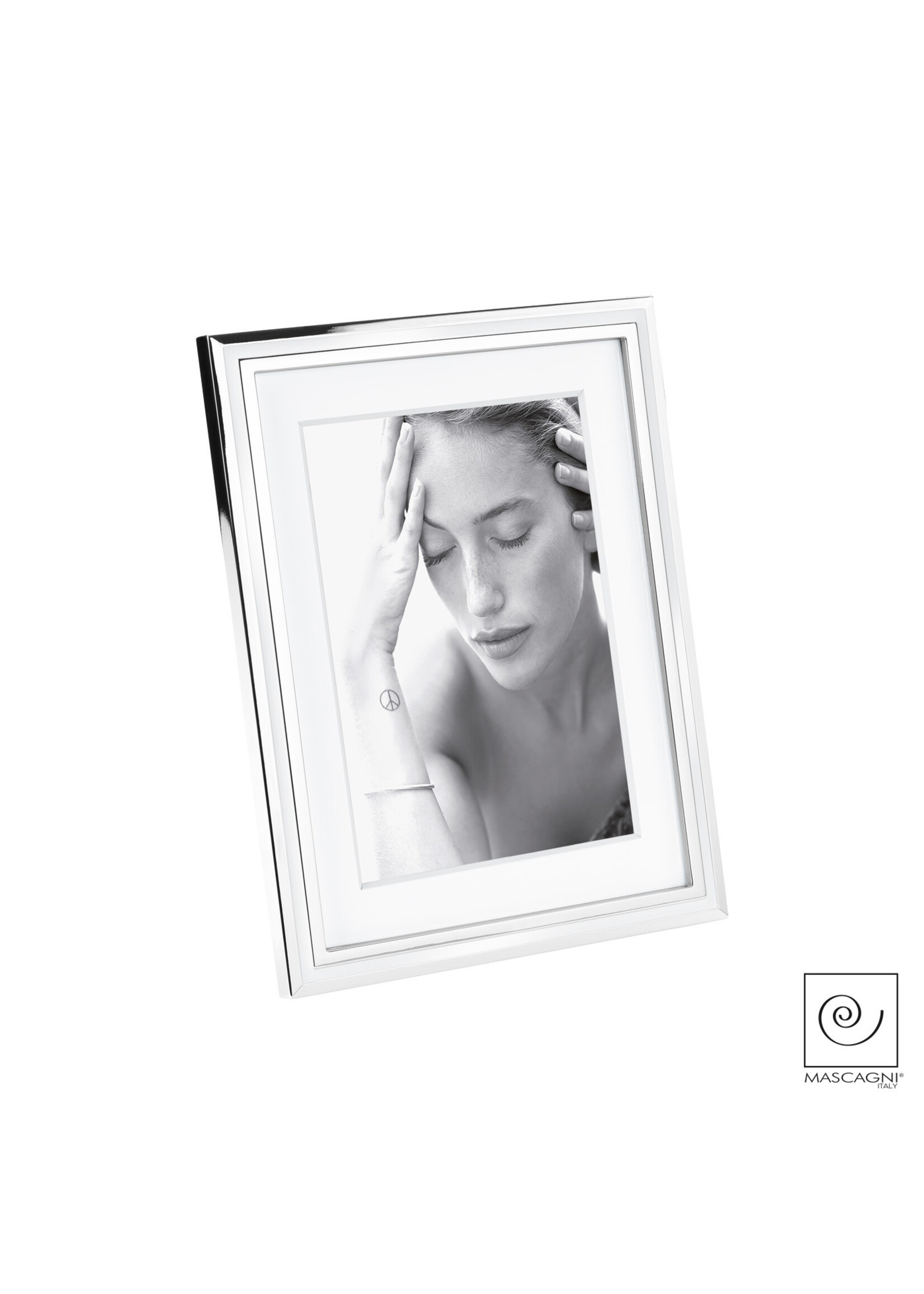 Art Mascagni A914 PHOTO FRAME 10X15 - COL. SILVER