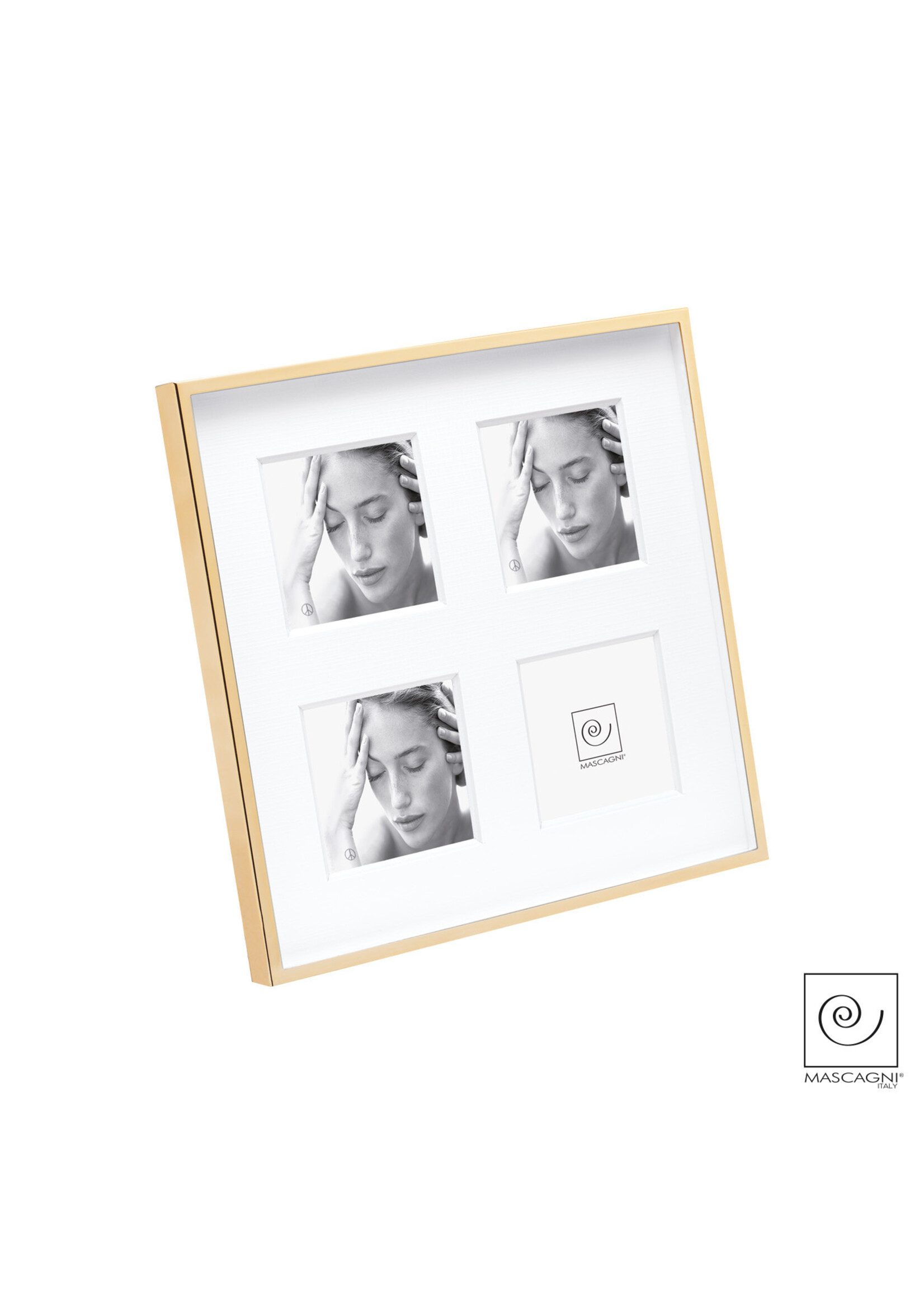 Art Mascagni A916 MULTIPLE FRAME - COL. GOLD