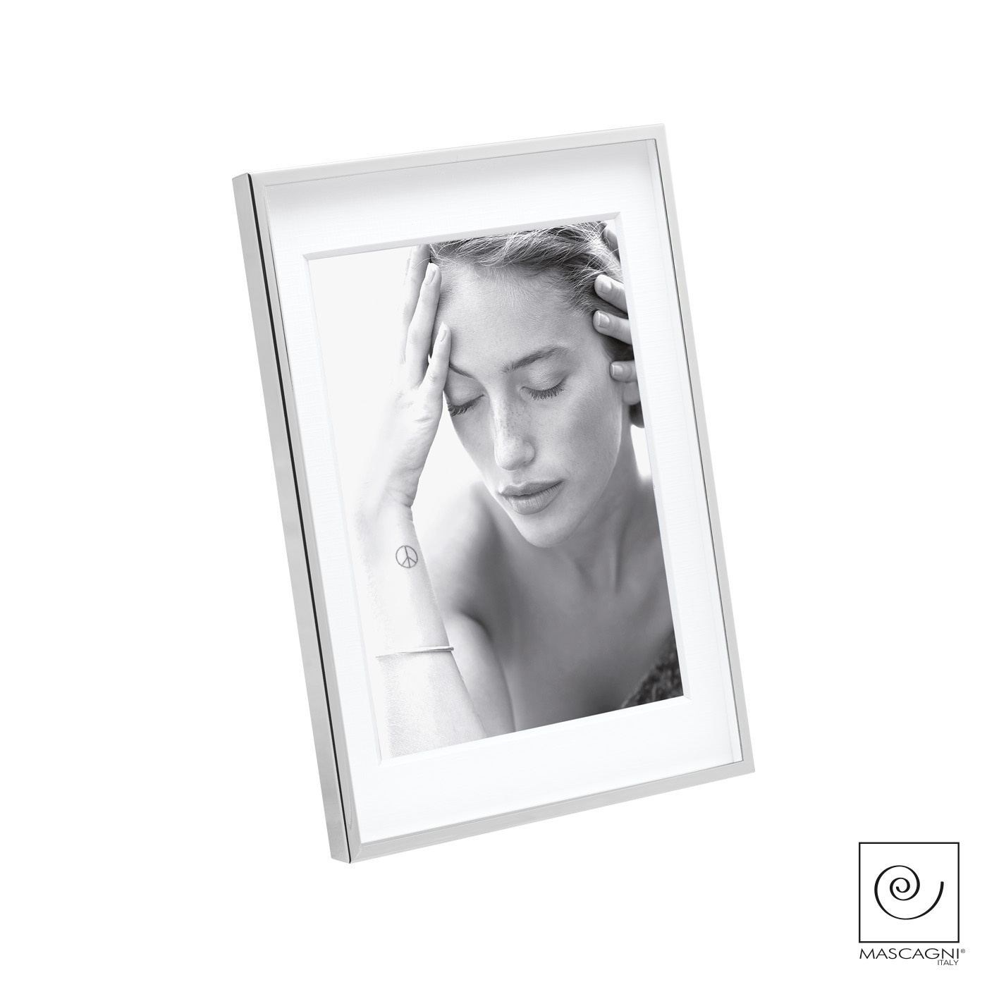 Art Mascagni A917 PHOTO FRAME 10X15 - COL. SILVER