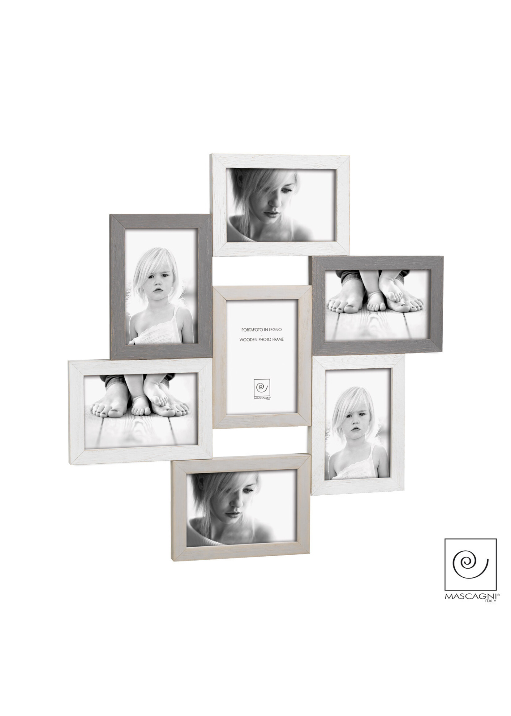 Art Mascagni A968 MULTIPLE FRAME 7 PHOTOS 10X15