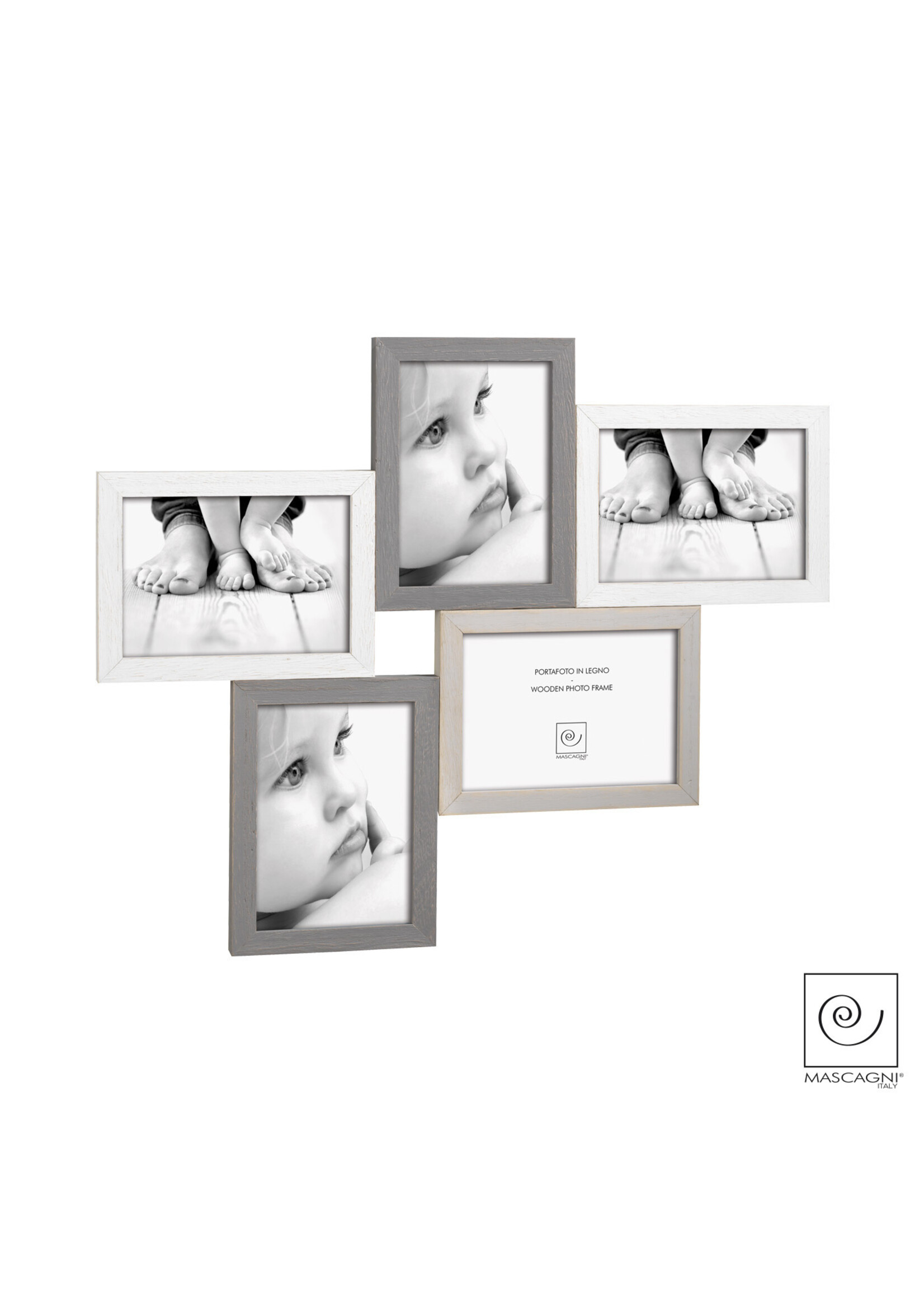 Art Mascagni A969 MULTIPLE FRAME 5 PHOTOS 13X18