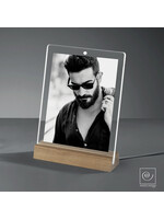 Art Mascagni EDGE PHOTO FRAME LED 13X18 - COL. OAK