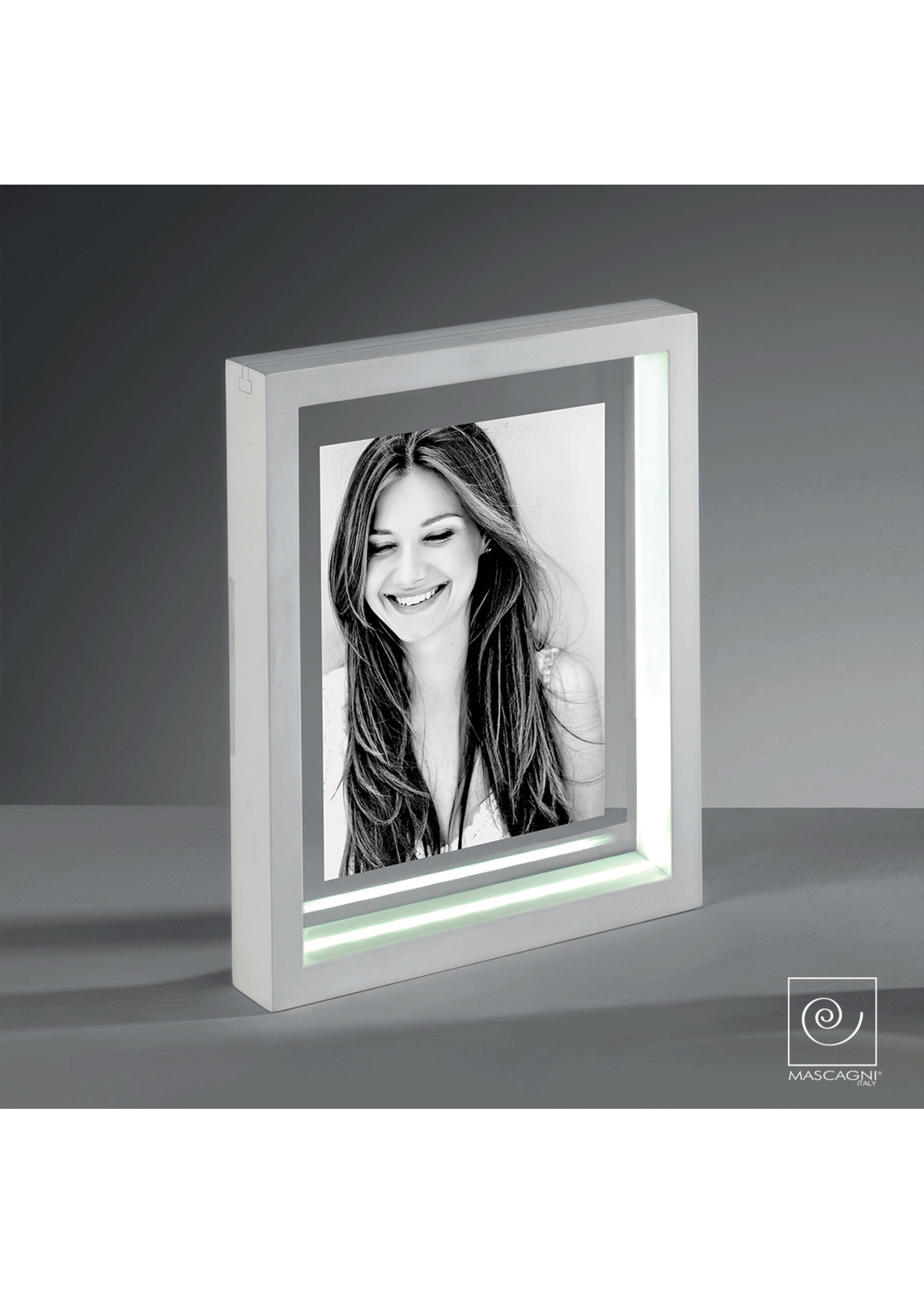 Art Mascagni LOOM PHOTO FRAME LED 13X18 - COL.WHITE