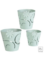 Art Mascagni MARGOT5 SET 3 COVER FOR VASE - WHITE