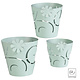 Art Mascagni MARGOT5 SET 3 COVER FOR VASE - WHITE