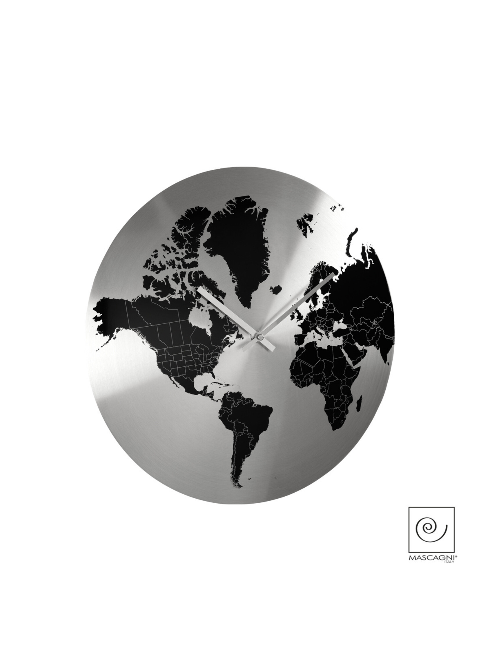 Art Mascagni M559 CLOCK DIAM.40 - COL.ALUMINIUM