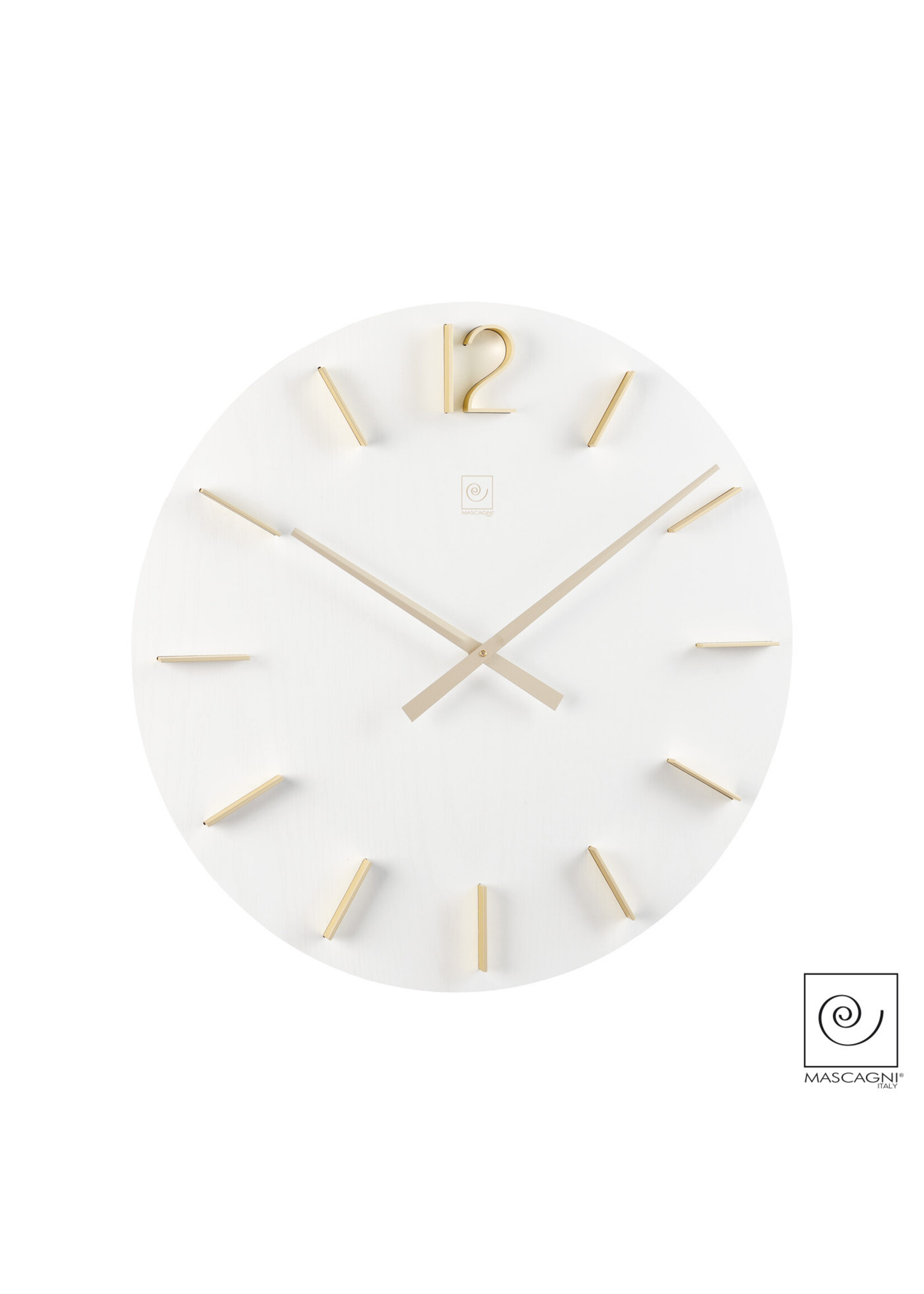 Art Mascagni M578 CLOCK DIAM.50 - COL.WHITE
