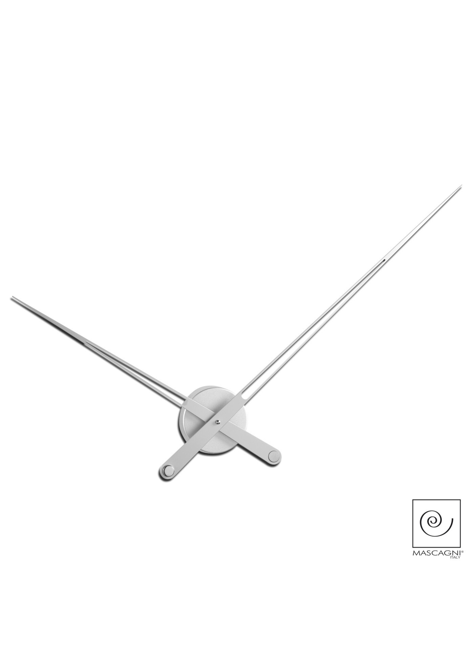 Art Mascagni M579 CLOCK DIAM.100 - COL.SILVER