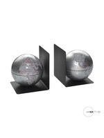 Art Mascagni O1243 PAIR BOOKSTOP SILVER COLOUR