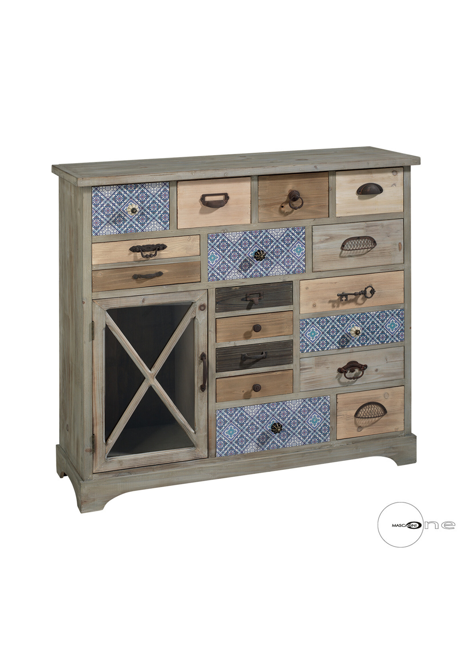 Art Mascagni O1342 CABINET 17 DRAWERS