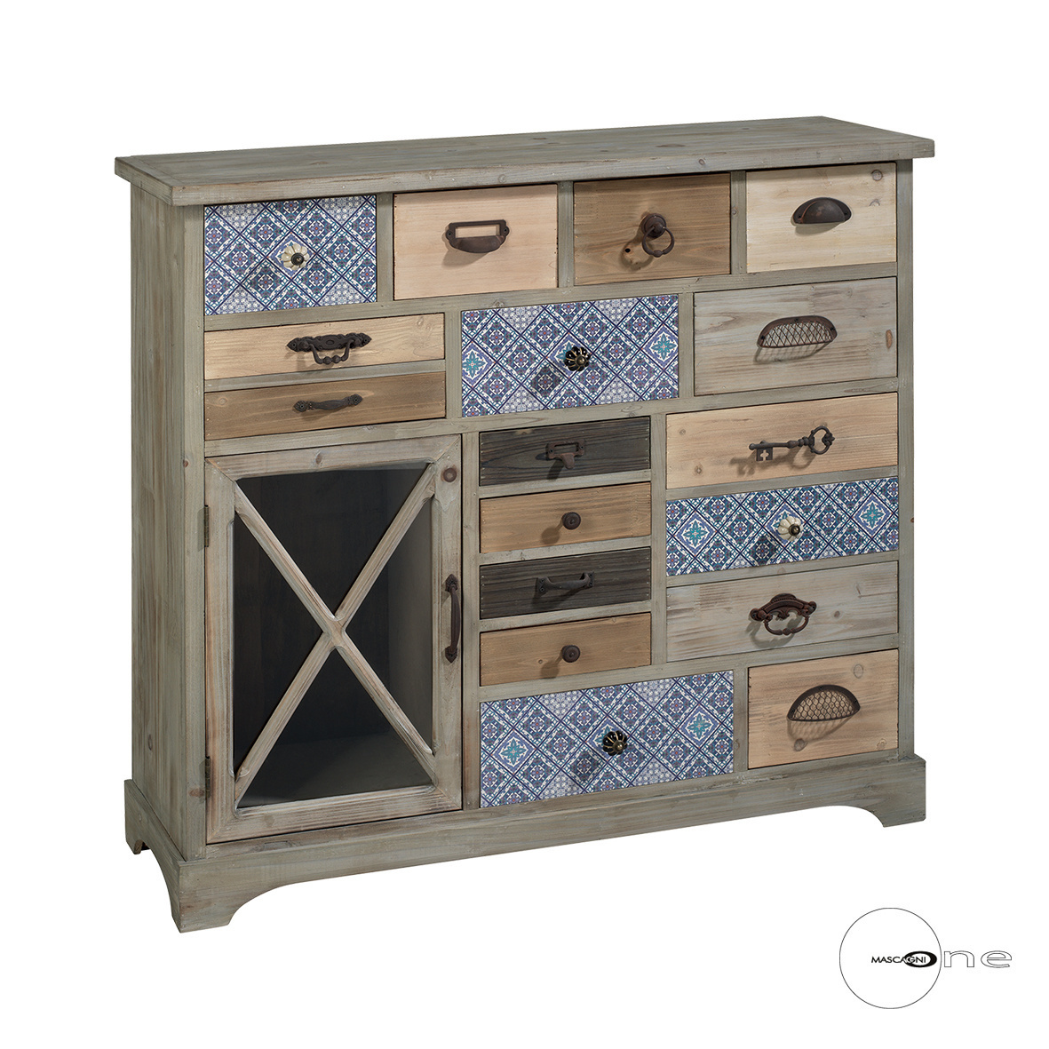 Art Mascagni O1342 CABINET 17 DRAWERS