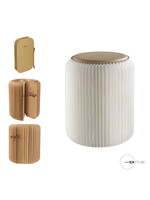 Art Mascagni O1356 PAPER STOOL WITH TOP - COL. HAVANA