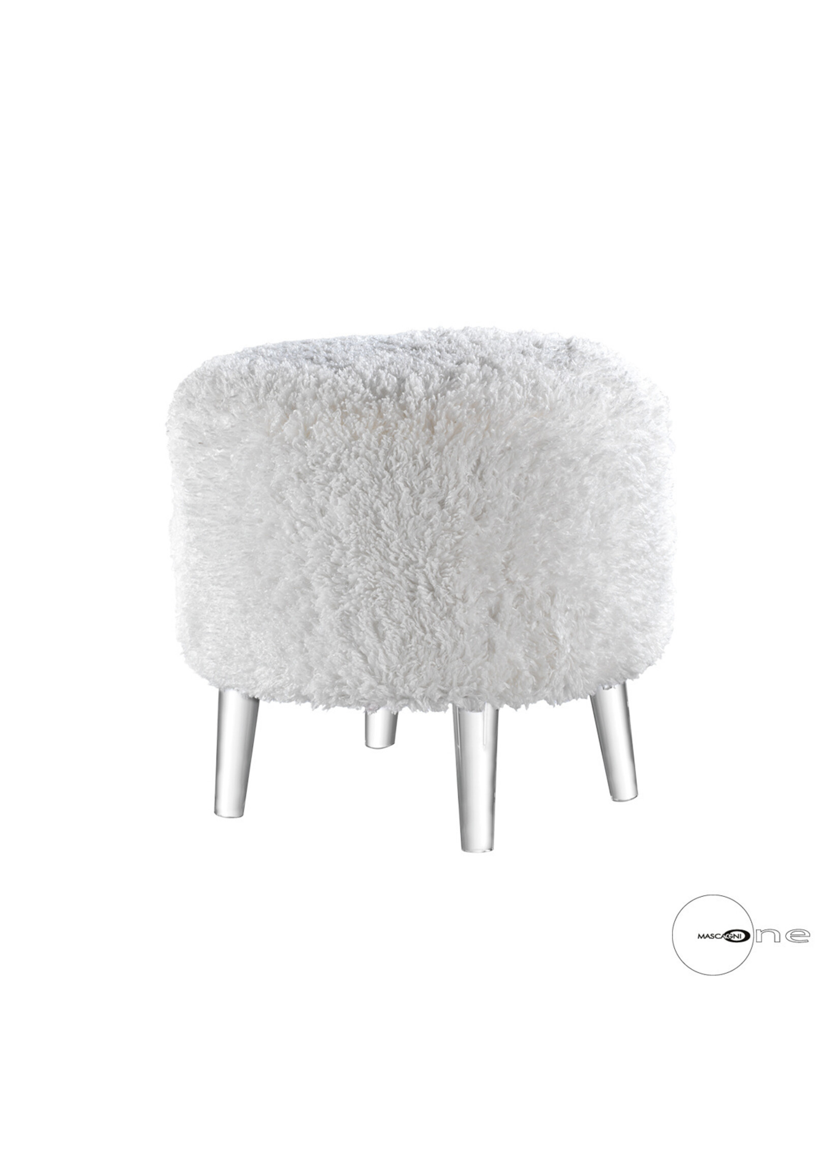 Art Mascagni O1377 STOOL DIAM.46 - COL.WHITE