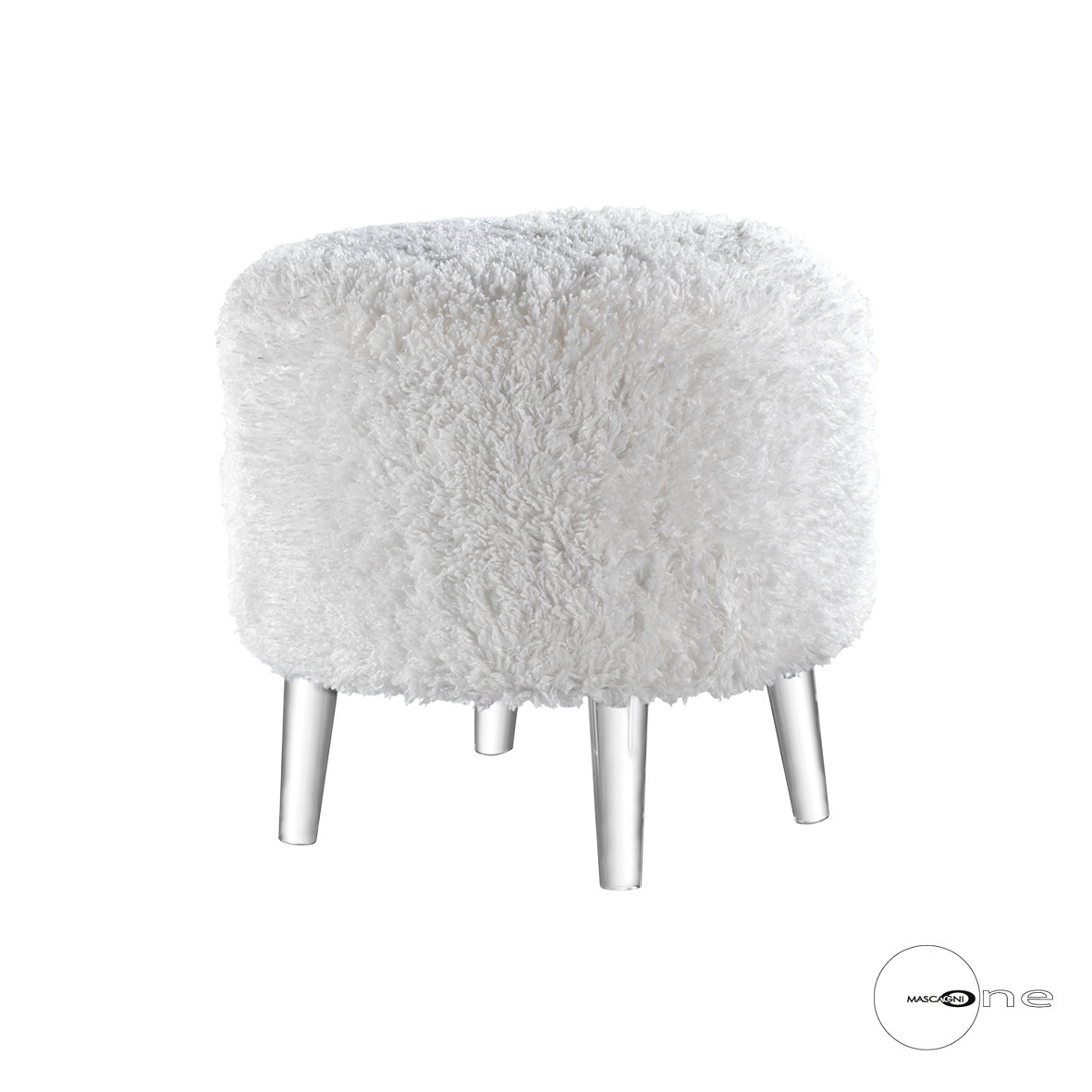 Art Mascagni O1377 STOOL DIAM.46 - COL.WHITE