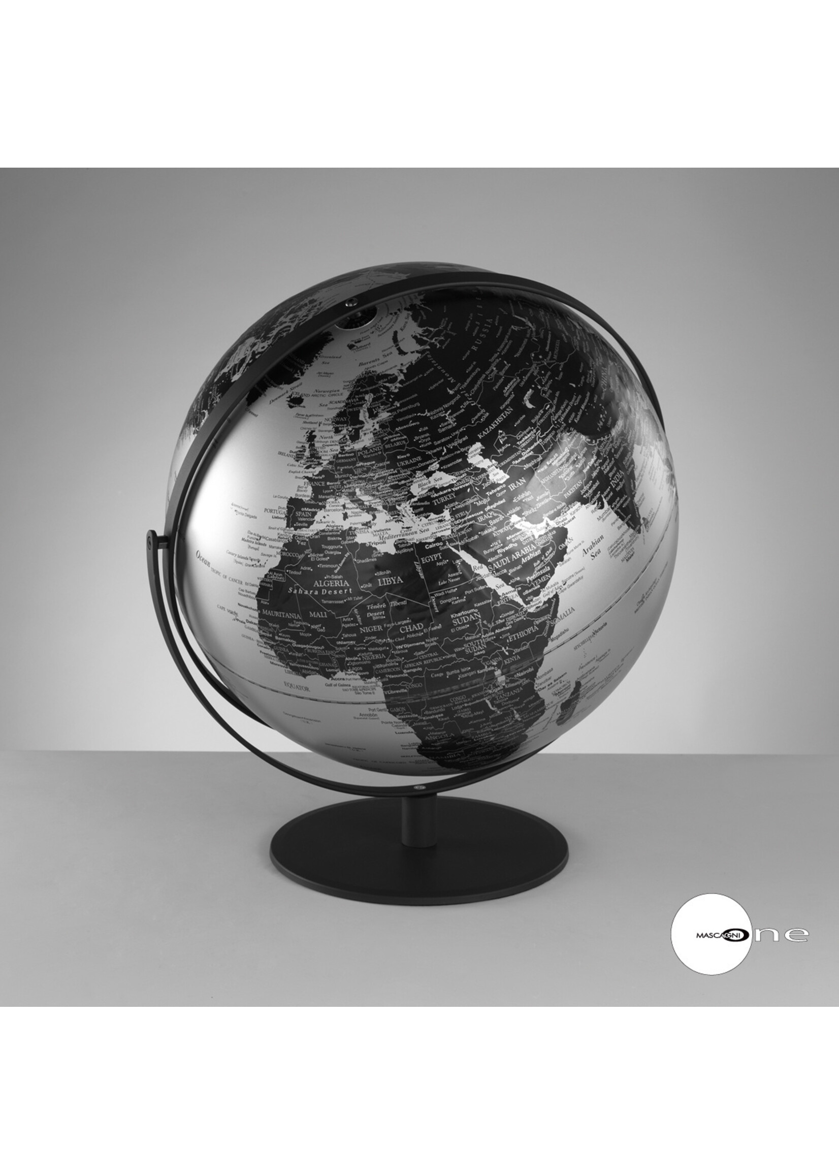 Art Mascagni O1389 GLOBE DIAM.43 - COL. SILVER