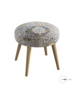 Art Mascagni O1413 STOOL IN FABRIC - COL.GREY