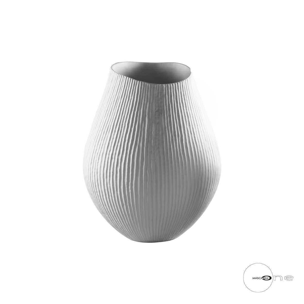 Art Mascagni O1418 VASE CM.38 - COL.WHITE