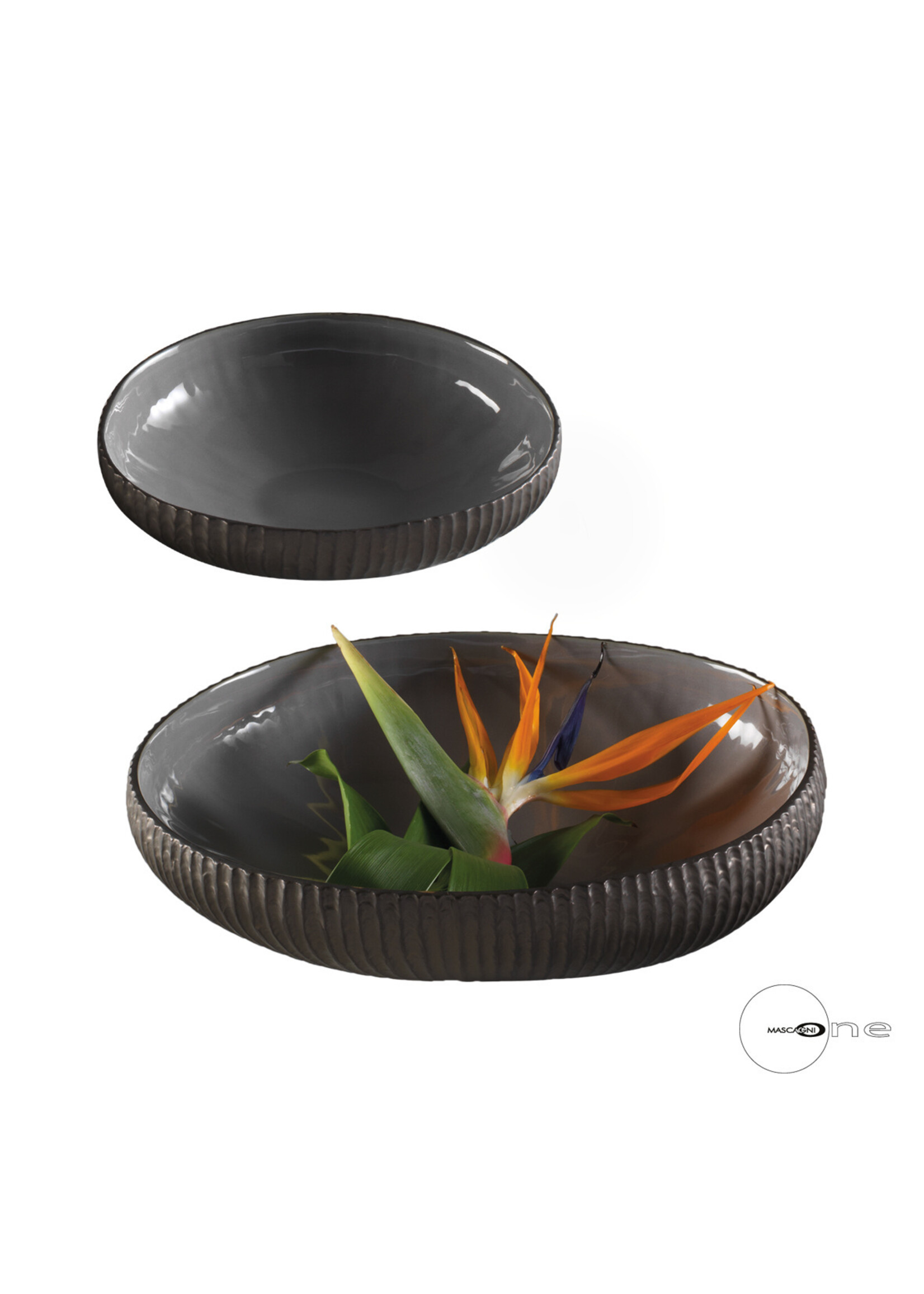 Art Mascagni O1419 SET 2 BOWL - COL.BRONZE