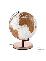 Art Mascagni O1548 GLOBE ILL. DIAM.30 - COL.GOLD