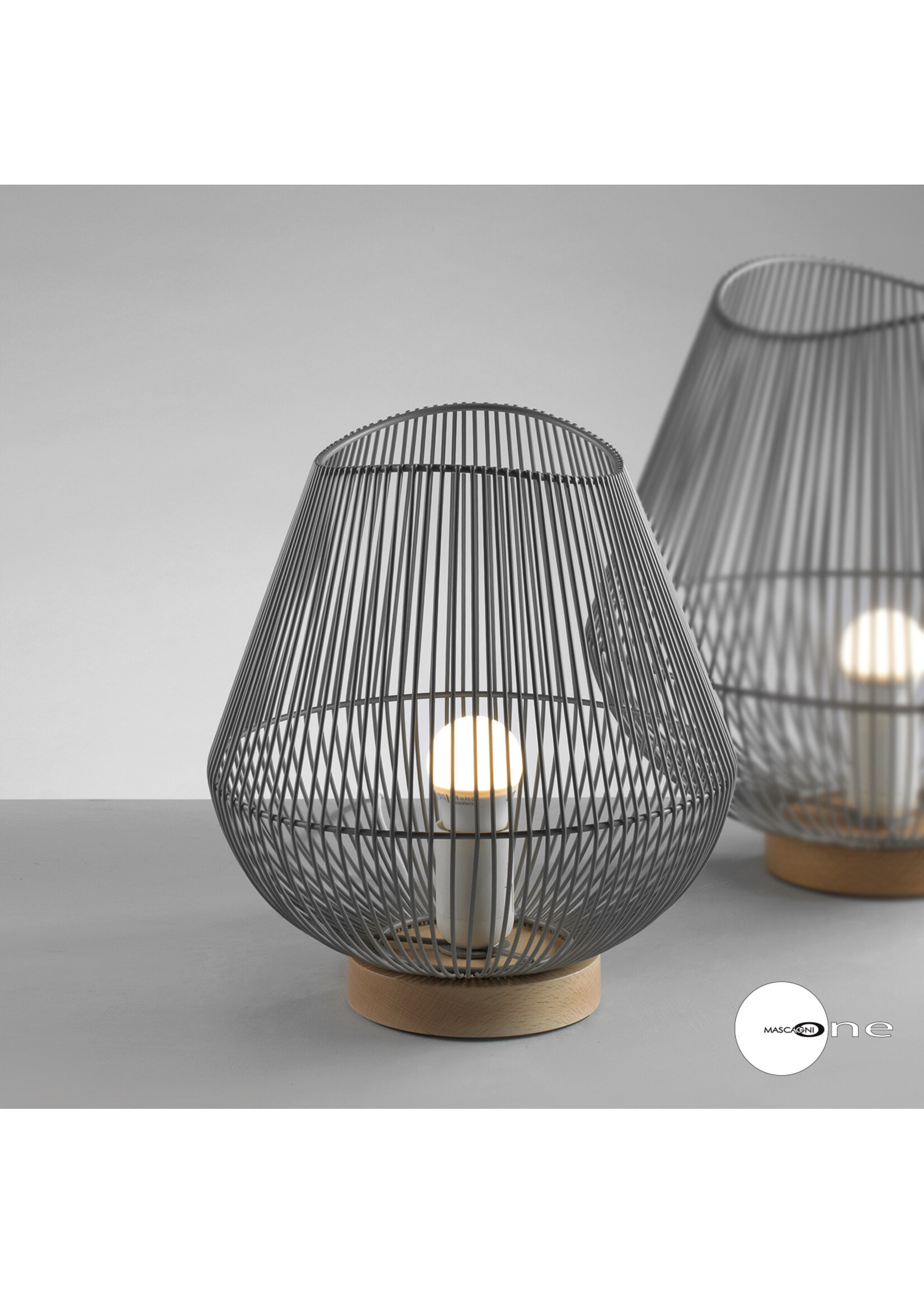 Art Mascagni O1552 LAMP DIAM.26 - COL.GREY