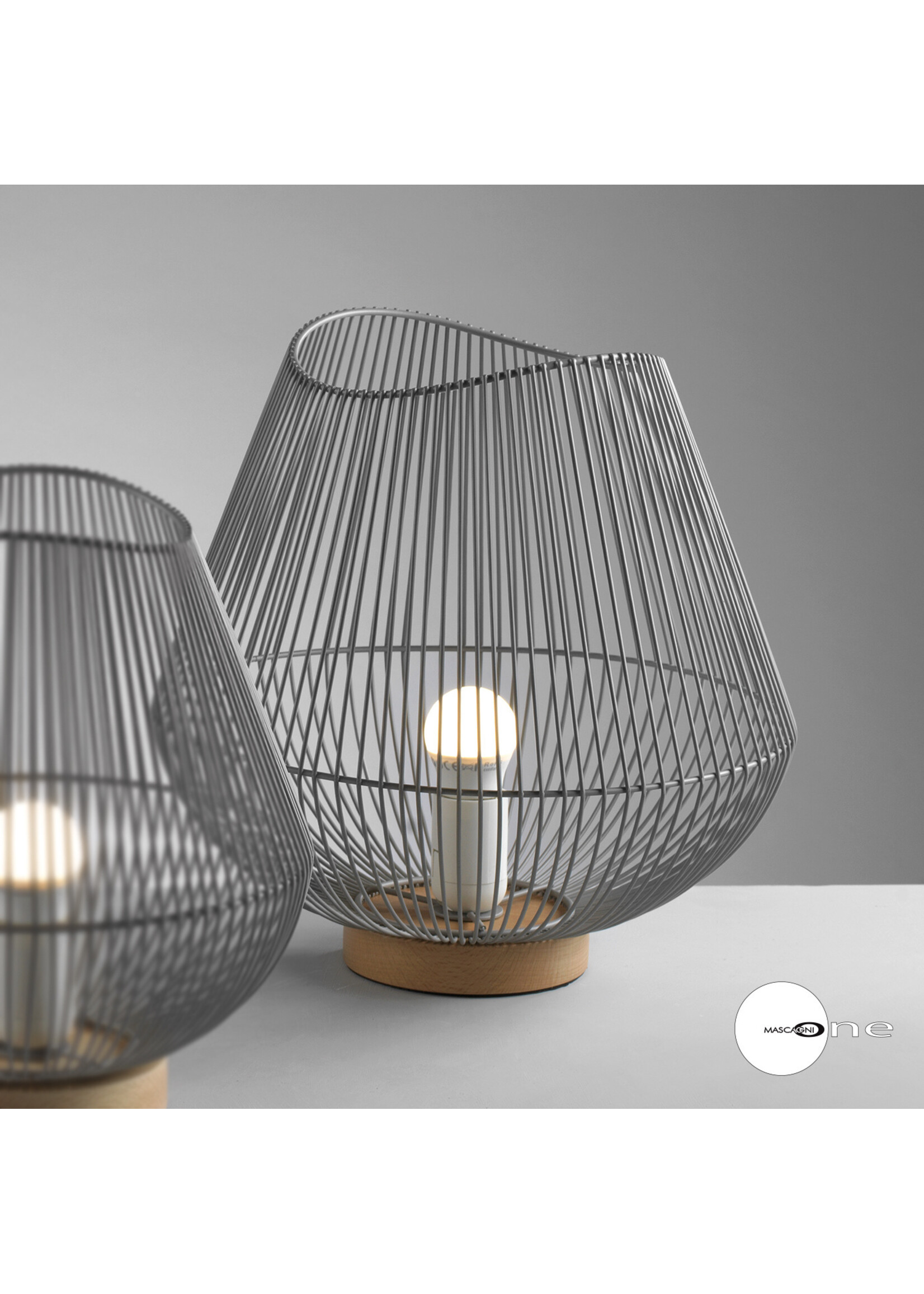 Art Mascagni O1553 LAMP DIAM.31,5 - COL.GREY