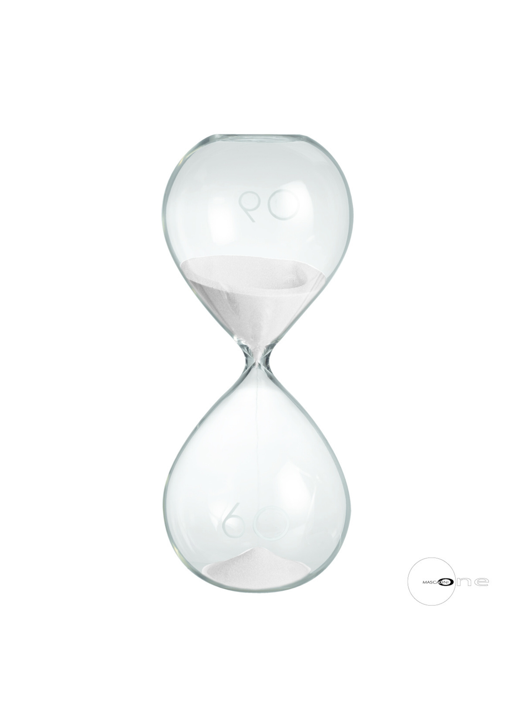Art Mascagni SIXTY HOURGLASS CM.27 - COL.WHITE