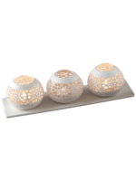 Art Mascagni O377 CANDLE HOLDER - COL.WHITE
