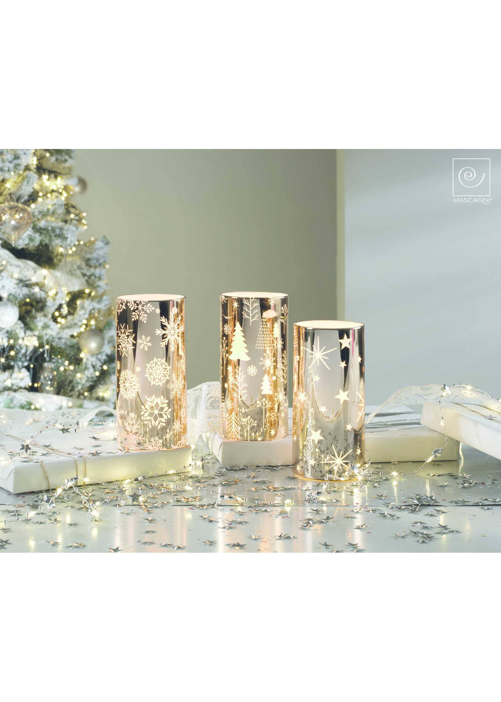 Art Mascagni SET 3 LED CANDLE
