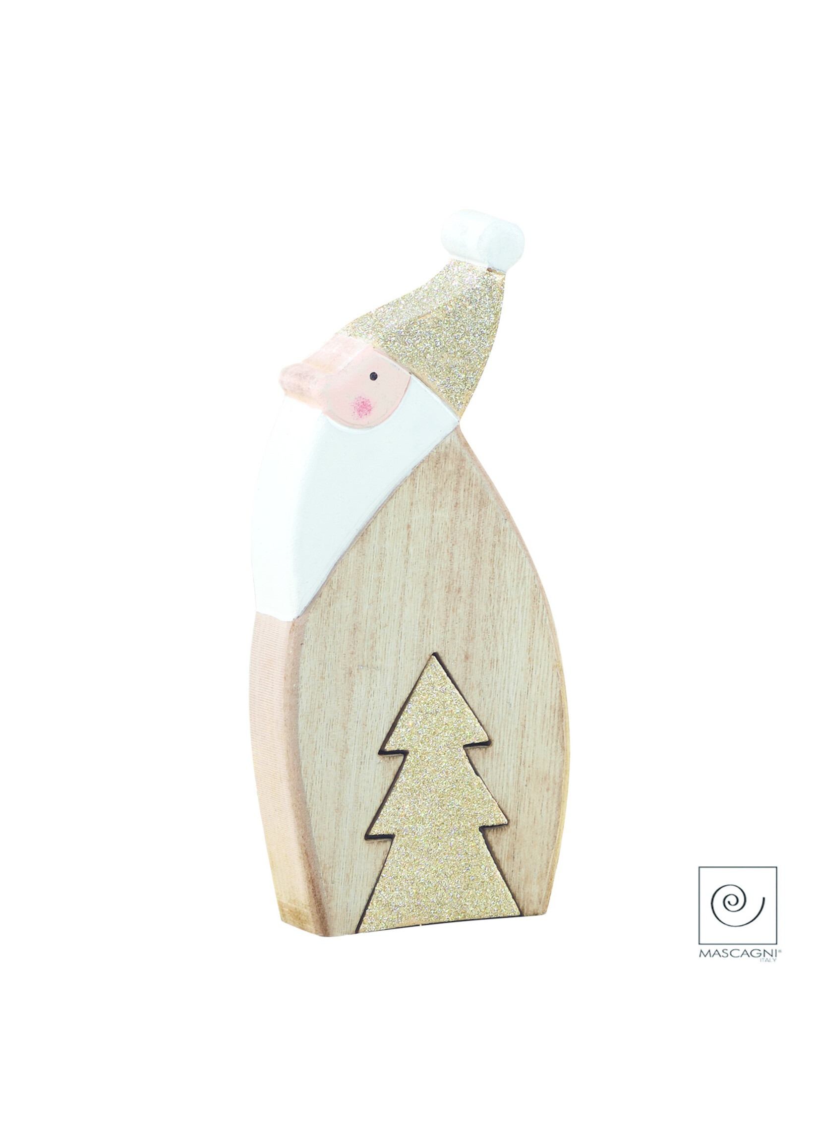 Art Mascagni SET 3 SANTA CLAUS CM.24