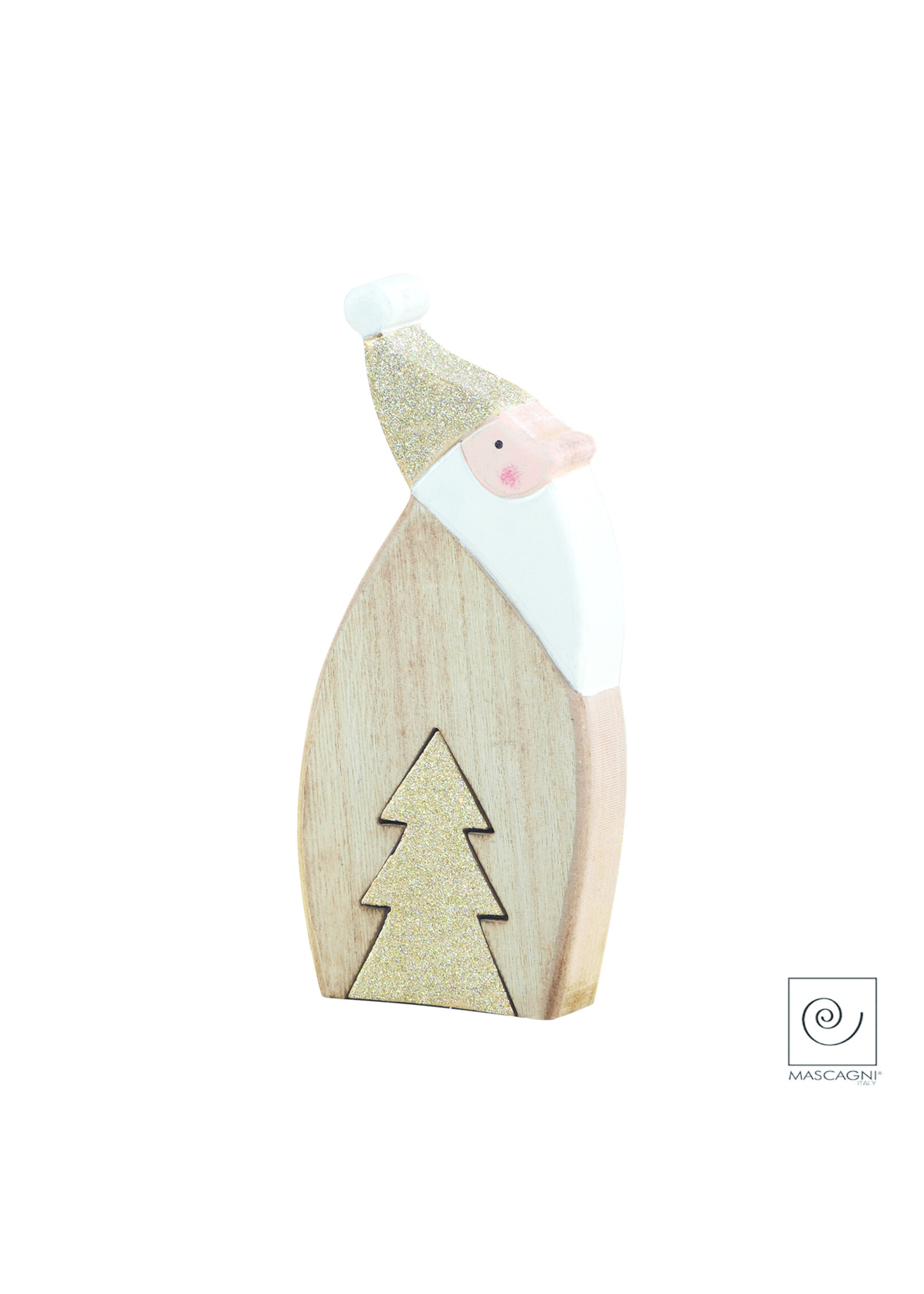 Art Mascagni SET 4 SANTA CLAUS CM.18