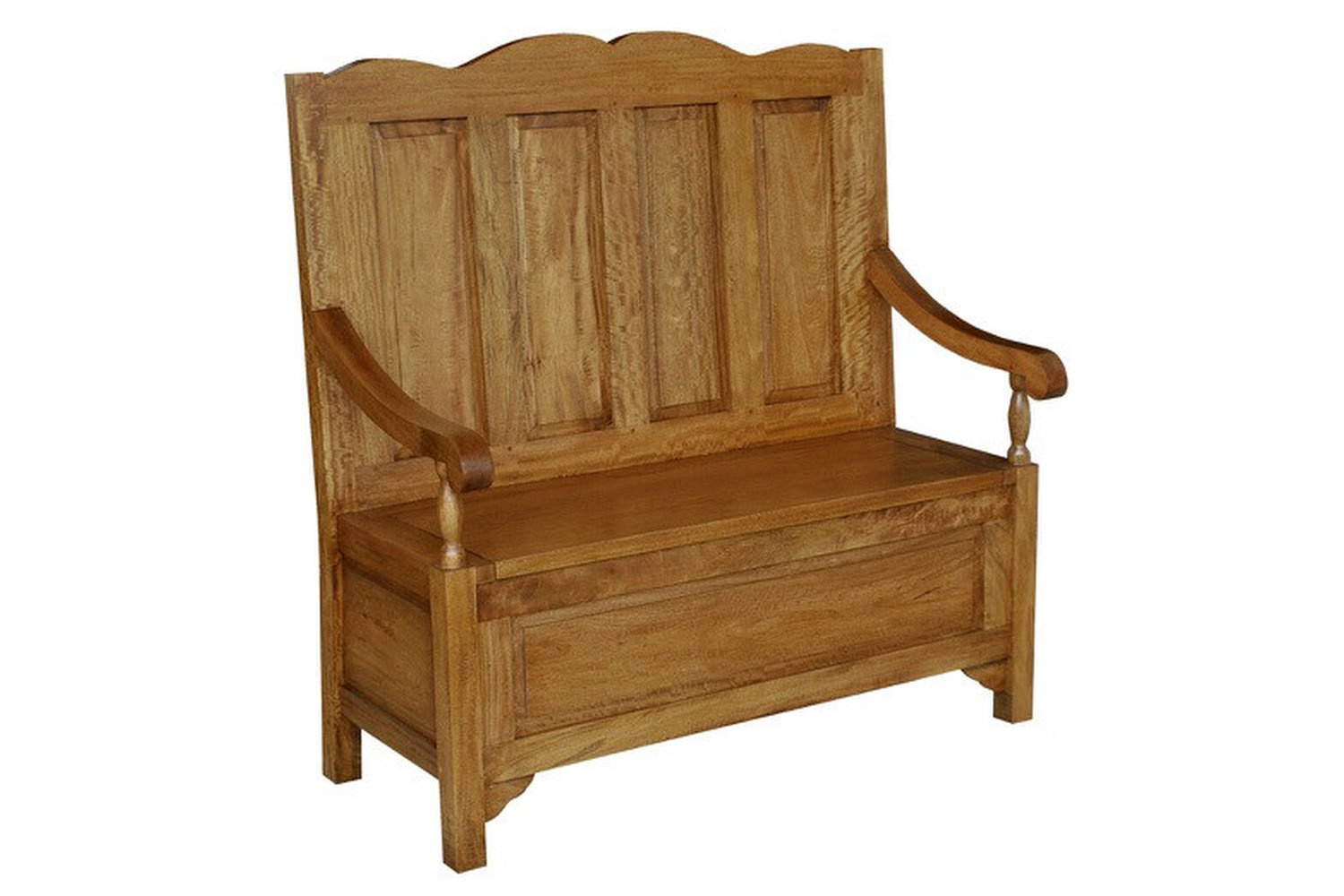 Provence Mango Wood Monks Bench Trading Boundaries