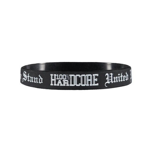  100% HC Wristband United Black 10 PCS 