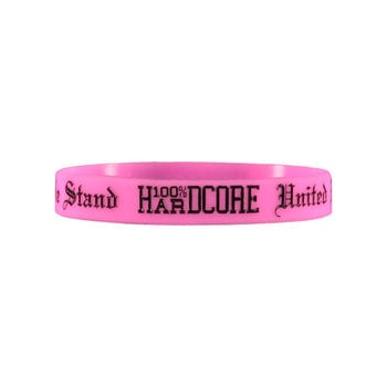  100% HC Wristband United Pink 10 PCS 