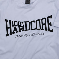 100% Hc T-shirt The Brand White