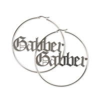 100% Hardcore earring GABBER 8 CM