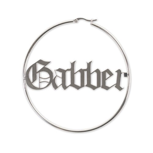  100% Hardcore earring GABBER 5 CM 