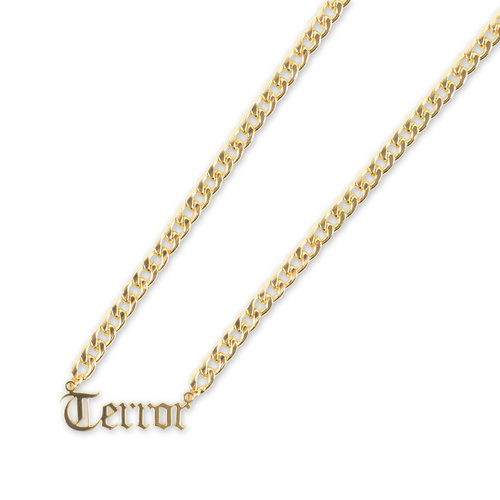  TERROR  Necklace Logo [65 CM]  GOLD 