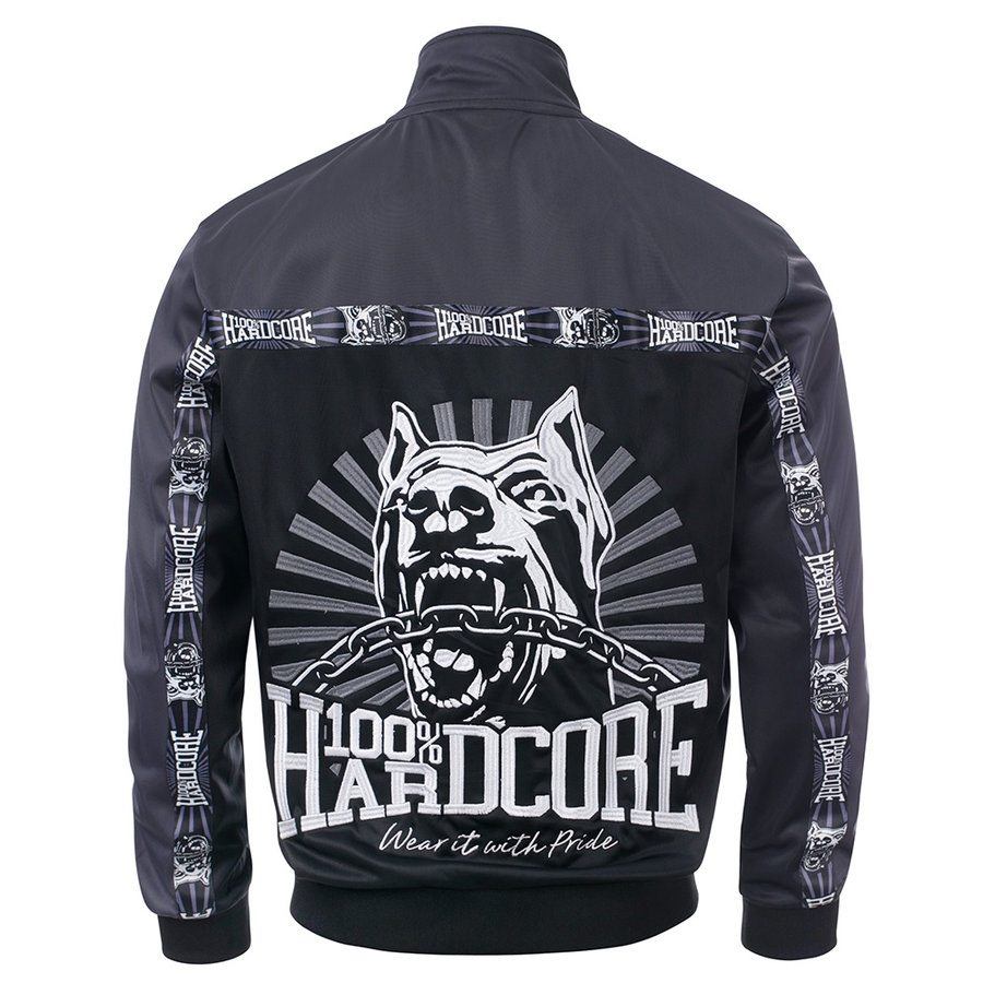 100% Hardcore Training Jacket Classic Grey