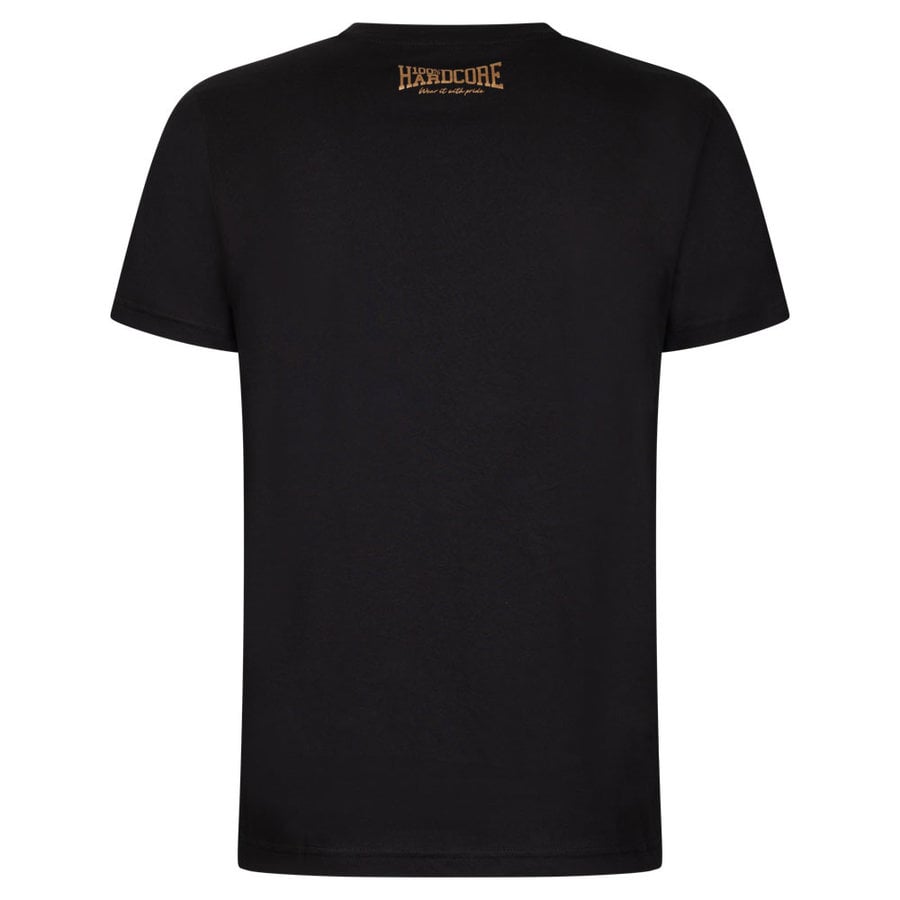 100% HC T-shirt Essential Black - Gold