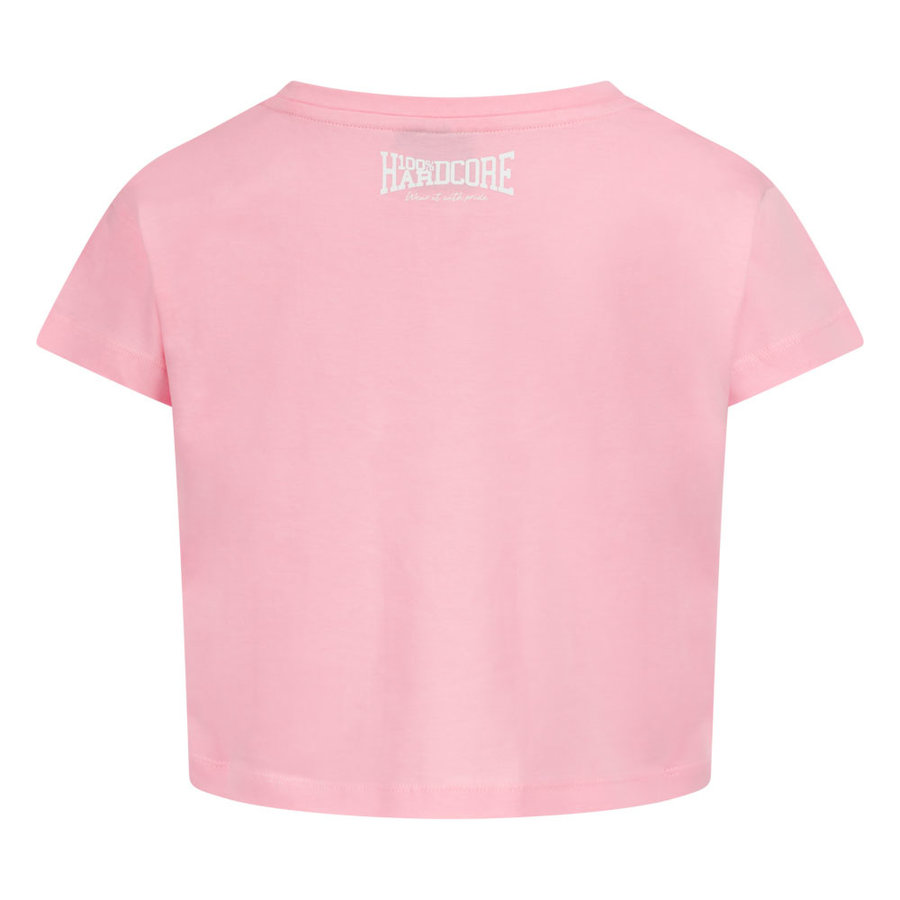 100% HC Cropped Tee Essential Pink