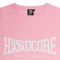 100% HC Cropped Tee Essential Pink