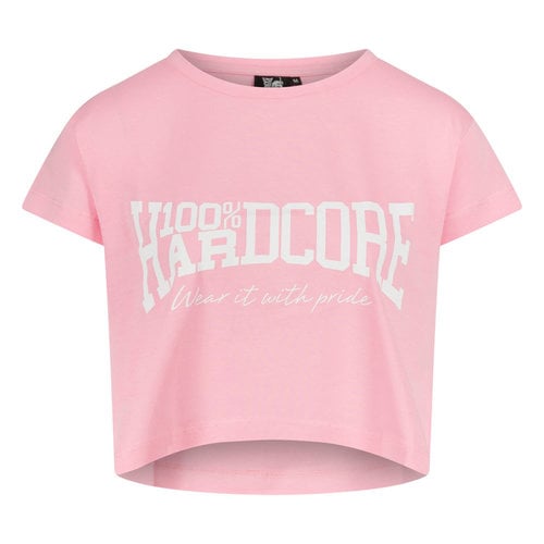  100% HC Cropped Tee Essential Pink 