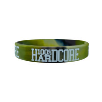 100% HC Silicone Wristband Camou [10 pieces]