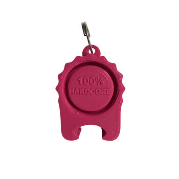  100% Hardcore Partycap Pink 