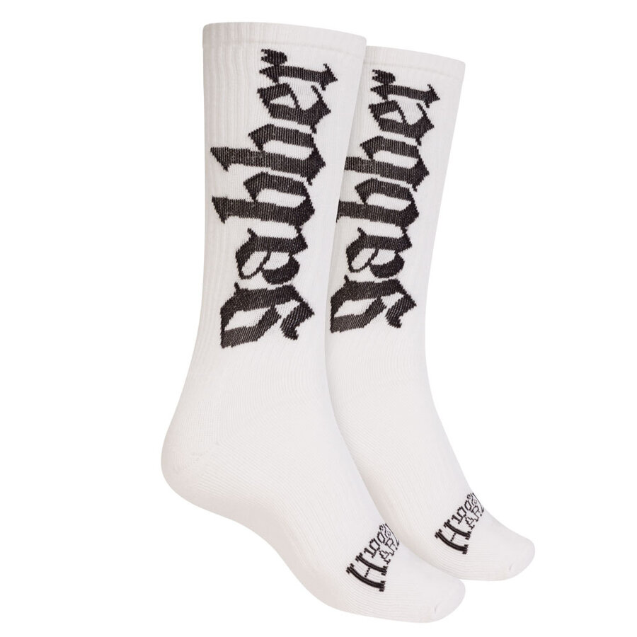 100% HC Sport Socks Gabber White