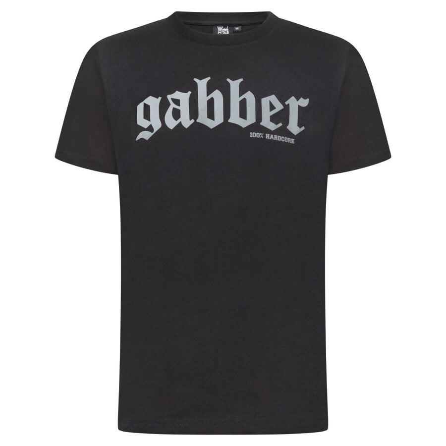 100% Hardcore Shirt GABBER Silver