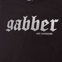 100% Hardcore Shirt GABBER Silver